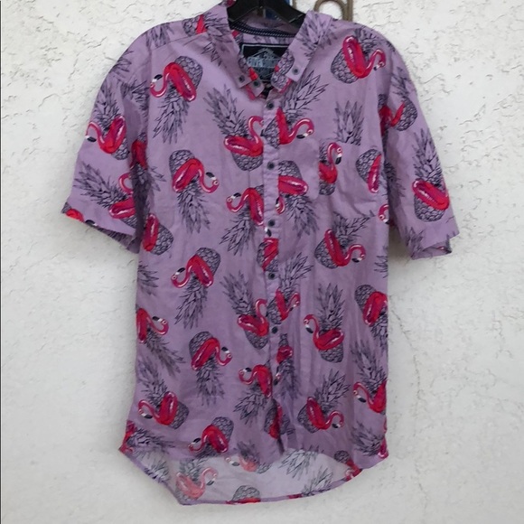 five points Other - Five Points Pink Flamingo and Pineapple Shirt